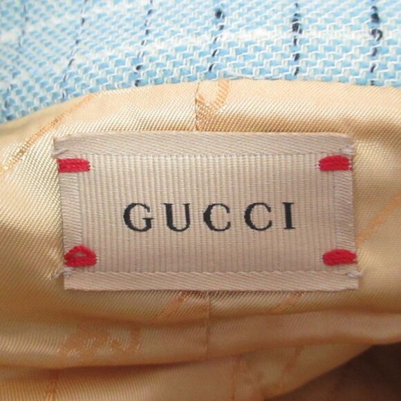 Gucci Double G Cap L 3 Hat2 L Size Light Blue 23AW main image 6